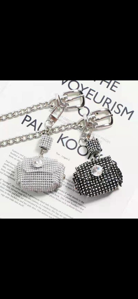 Mini Diamond Chain waist bag