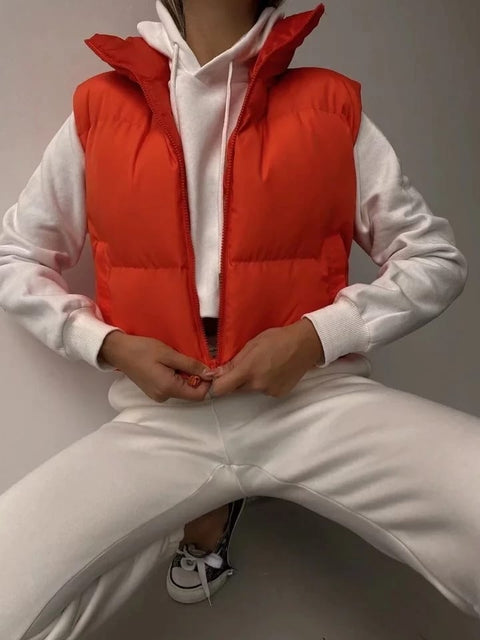 Kacy Sleeveless Puffer Jacket