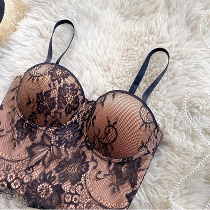Net Lace Bustier