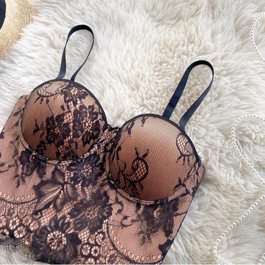 Net Lace Bustier