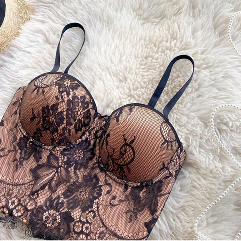 Net Lace Bustier