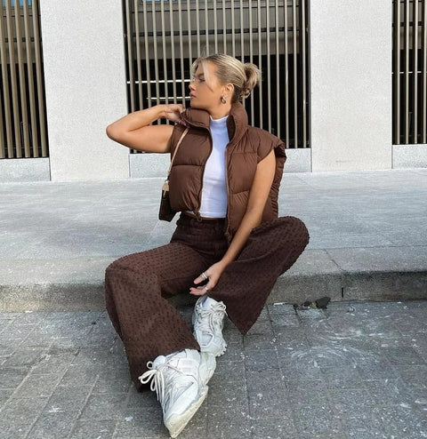 Kacy Sleeveless Puffer Jacket
