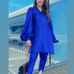 Blue Silk Cords Set
