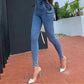 Buckle Up Denim Pants