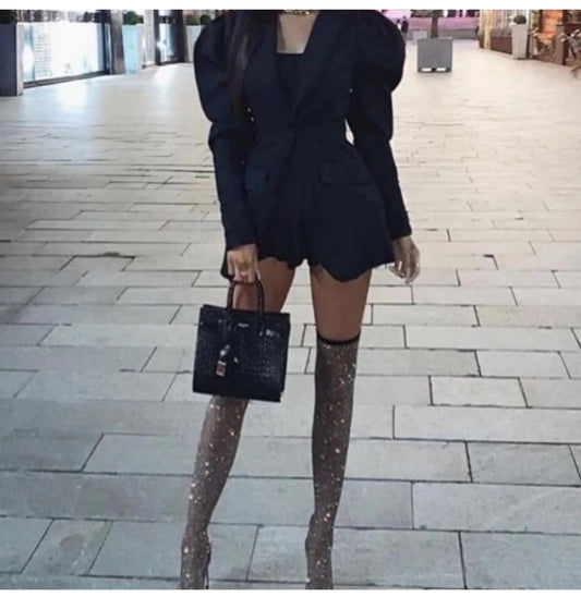 Rhinestone Boots