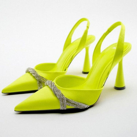 Britney Rhinestone Heels