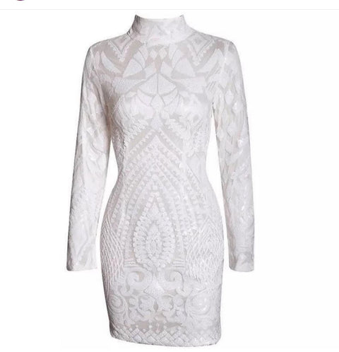 Sequinned Bodycon Dress