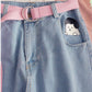 Highwaist Denim Pants