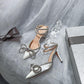 Luxury  Satin Bow Heels