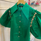 Embellished Puff Sleeve Shirt