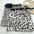 Zebra print bag belted skirt