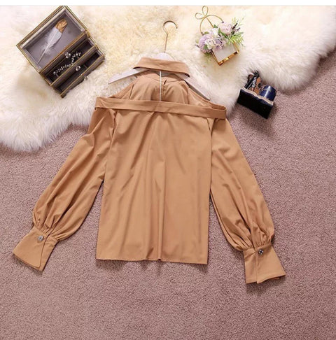 Halter Neck Bow Top