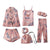 Floral 7 pc nightwear set