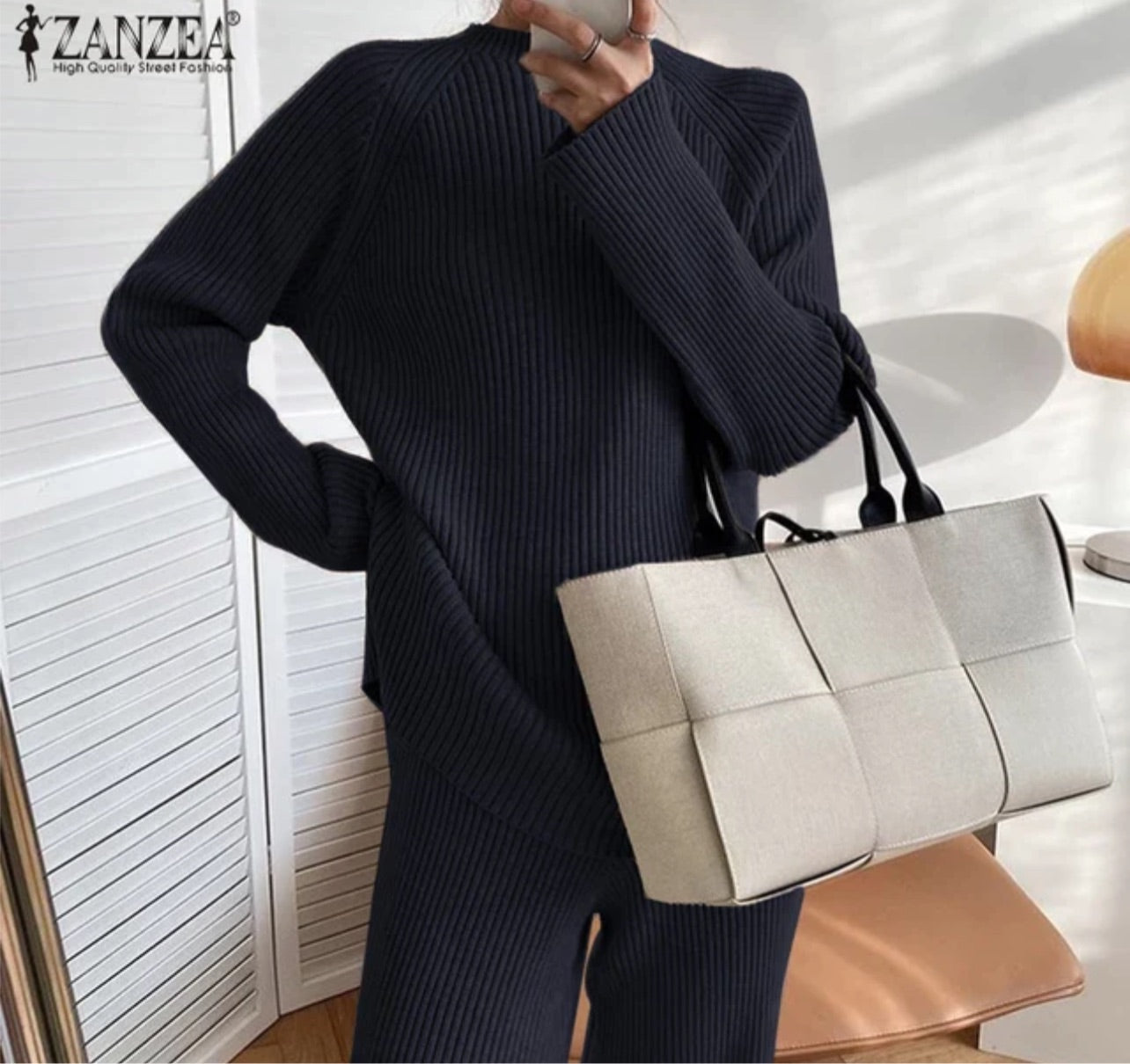 Premium Knitted Cords Set