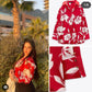 Floral Satin Shirt