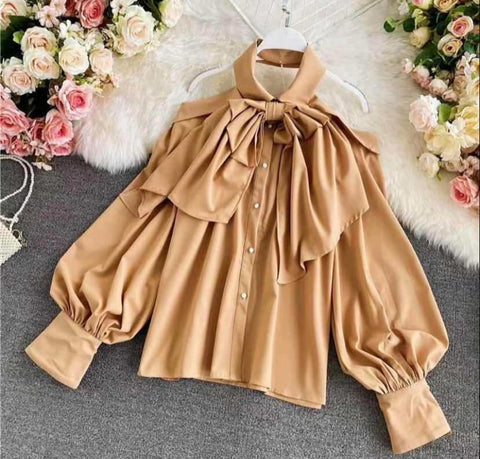 Halter Neck Bow Top