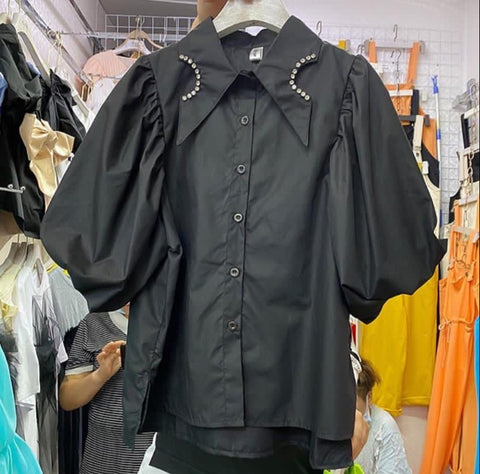 Puff Sleeves Shirt