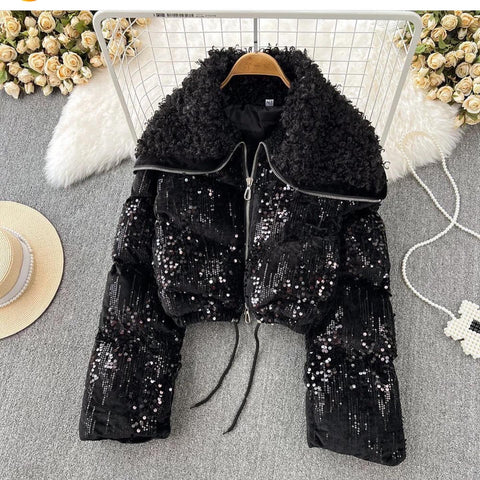 Sequinned Winter Jacket