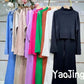 Emily Flared Sleeves Cords