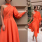 Lavish Alice One Shoulder Dress