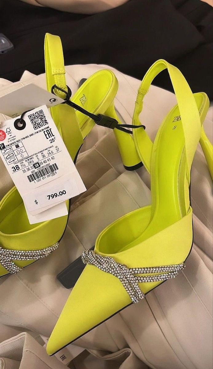 Britney Rhinestone Heels