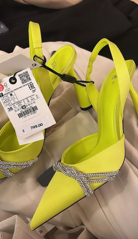 Britney Rhinestone Heels