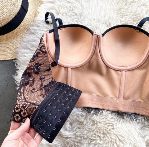 Net Lace Bustier
