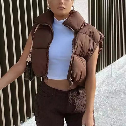 Kacy Sleeveless Puffer Jacket