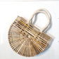 Luxury Half Moon Bamboo Bag