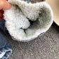 Warm Denim Fur Jacket
