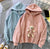 Plush teddy hoodie