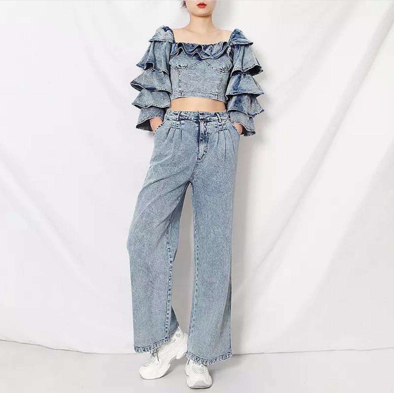Denim Cords Set