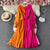 Dual Shade Dress