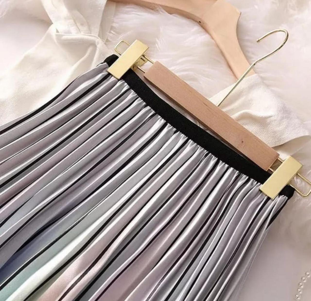 Rainbow Mettalic Skirt