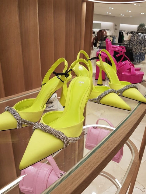 Britney Rhinestone Heels