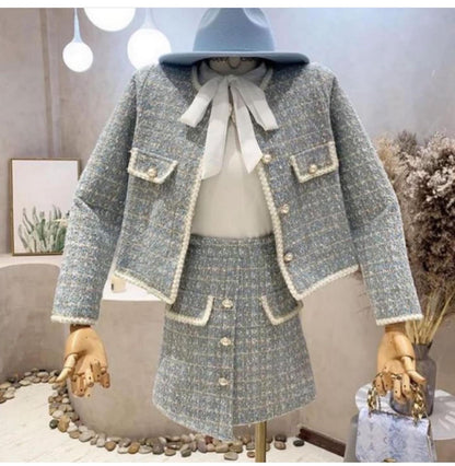 Maura Luxury Tweed Set