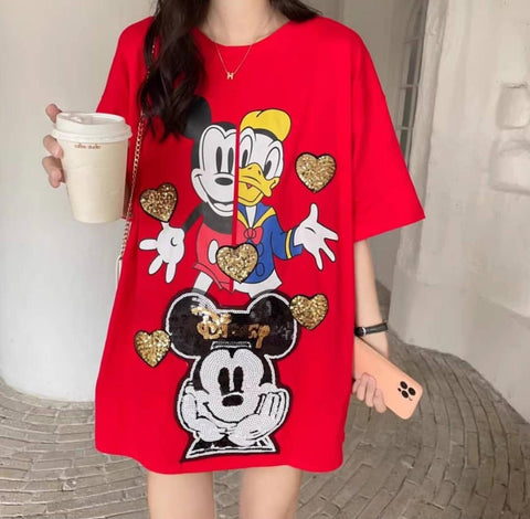Mickey Disney Sequin Dress