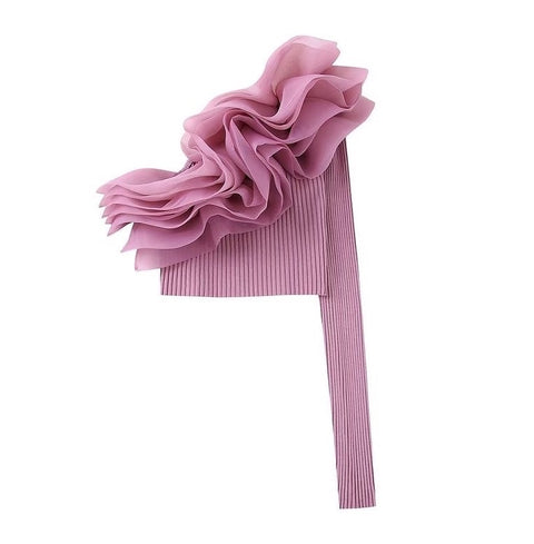 Ruffle Crop Top