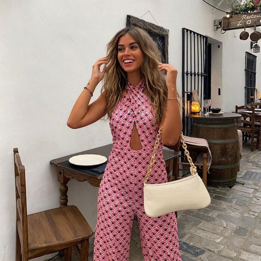 Kacey Halter Jumpsuit