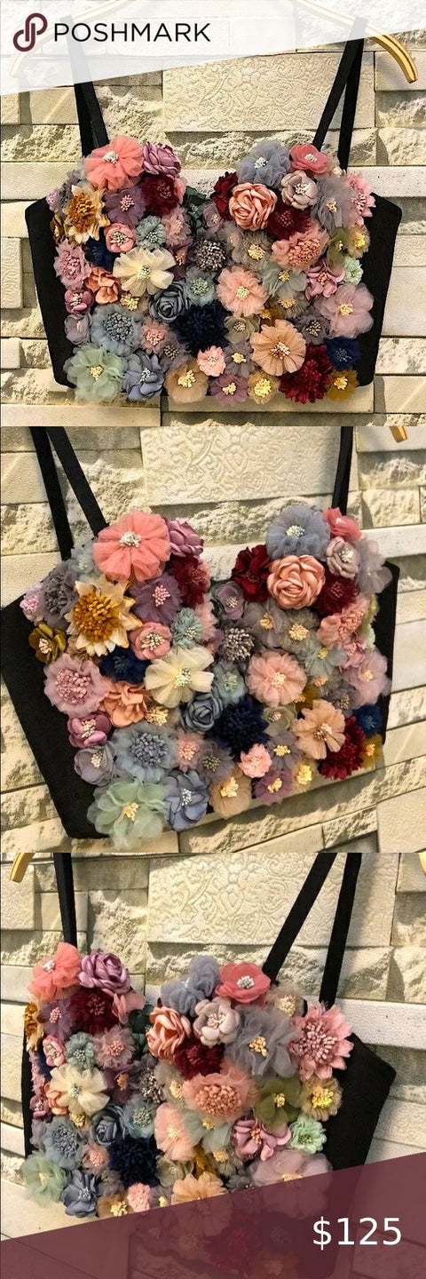 Floral Bustier