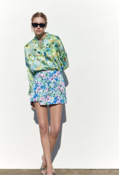 Floral Skirt