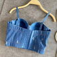Denim Bustier