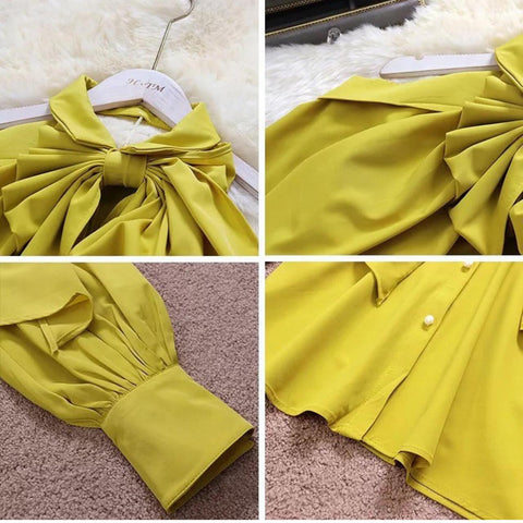 Halter Neck Bow Top