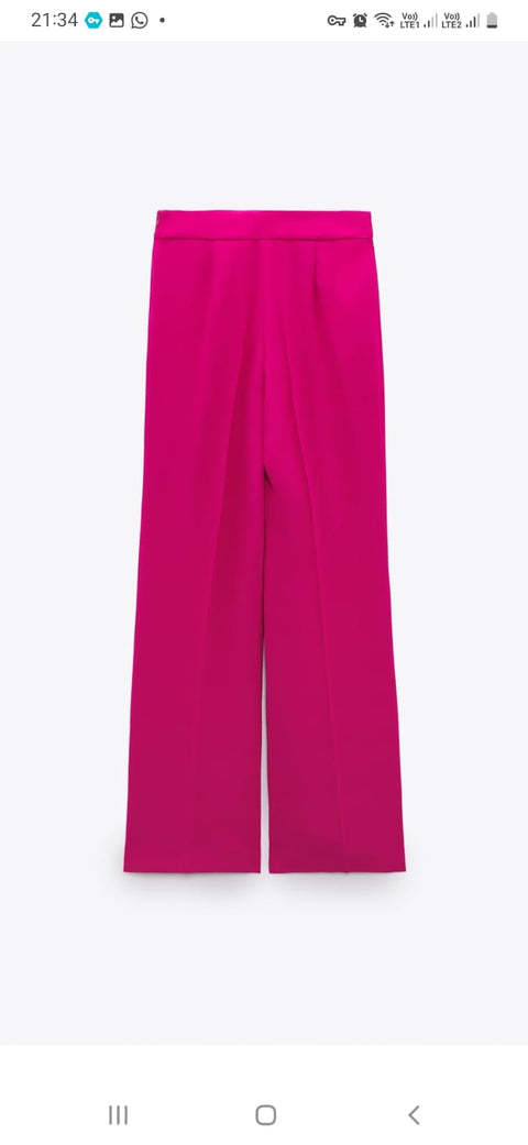 Pink Blazer Pant Set