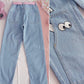 Highwaist Denim Pants