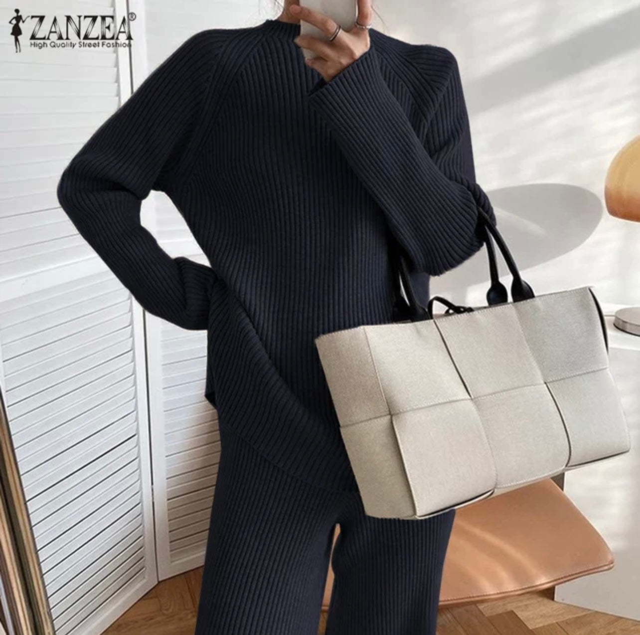 Premium Knitted Cords Set