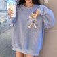 Fleece Teddy Sweatshirt