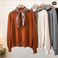 Vintage Scarf Style Sweater