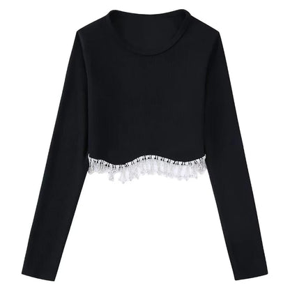 Saas Diamond Top in full sleeves