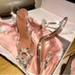 Crystal Transparent Heels